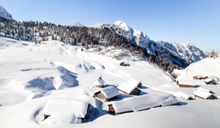 Schneeschuhwandern und Almidylle in Südtirol für Singles