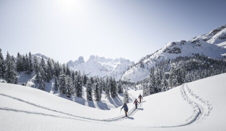 Schneeschuhwandern für Singles in Südtirol mit singlereisen.de